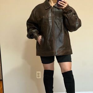 Couture By J. Park Lamb Leather Women’s Maroon Jacket Medium MINT Y2K Vintage